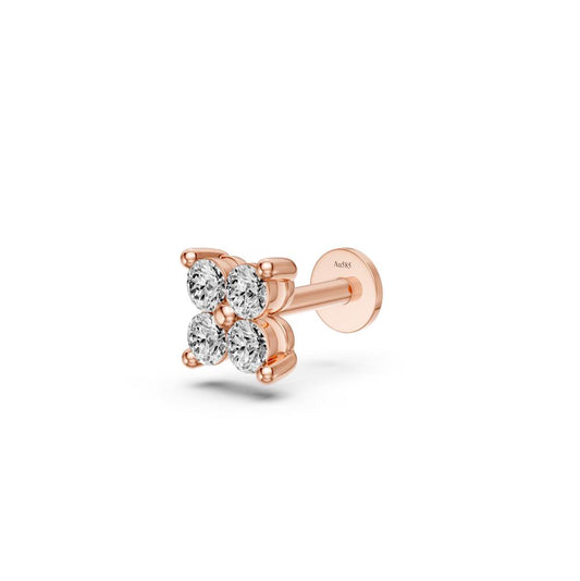 Diamond Piercing in Rose Gold R25470725