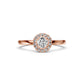 Diamond Ring in Rose Gold R14911024