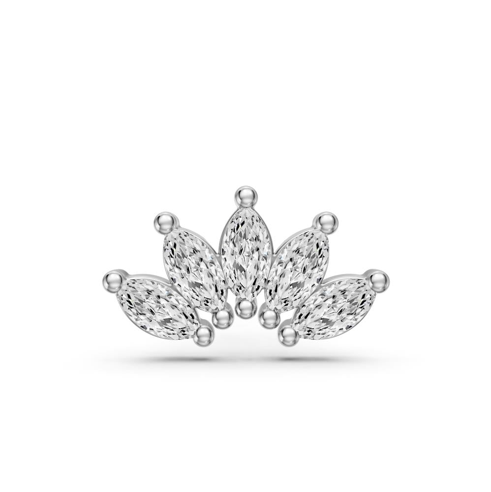 Diamond Piercing in White Gold R26050725