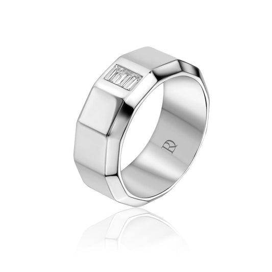 Wedding Diamond Band Ring in White Gold JFA3773