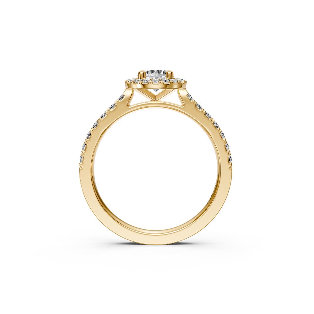 Diamond Ring in Yellow Gold R35481224P