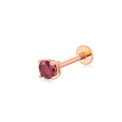 Ruby Piercing in Rose Gold JFA10696