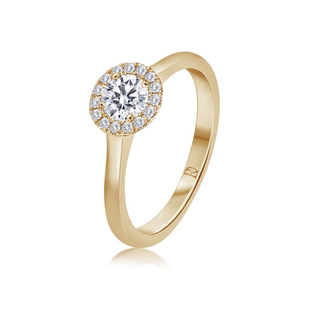 Diamond ring in Yellow Gold JFA198254