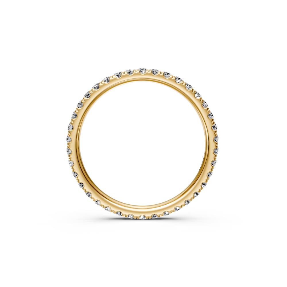 Diamond Band Ring in Yellow Gold JFA199745