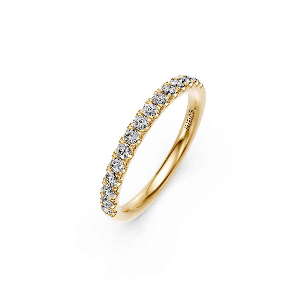 Diamond Band Ring in Yellow Gold R22921124