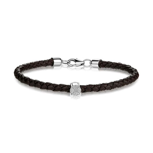 Leather Diamond Bracelet JFA3785