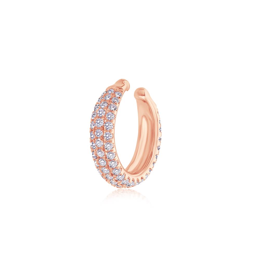 Diamond Cuff in Pink Gold JFA13389