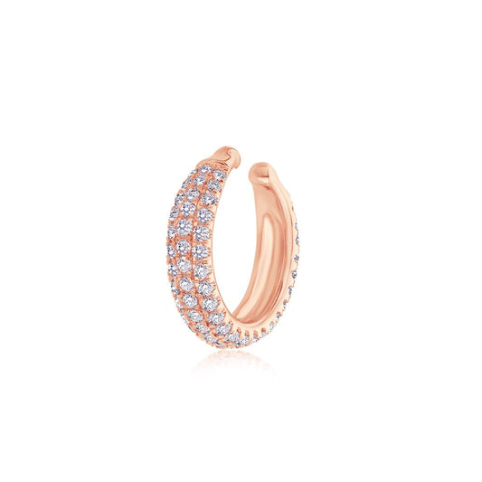 Bracciale con diamanti in oro rosa JFA13389