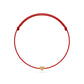 String Bracelet with Diamond in Yellow Gold "Heart" R29780825