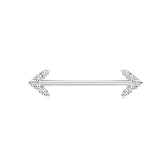 Diamond Piercing in White Gold  JFA7613