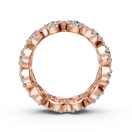 Diamond Ring in Rose Gold JFA202422