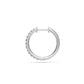 Diamond Hoop Earrings in White Gold R23921124