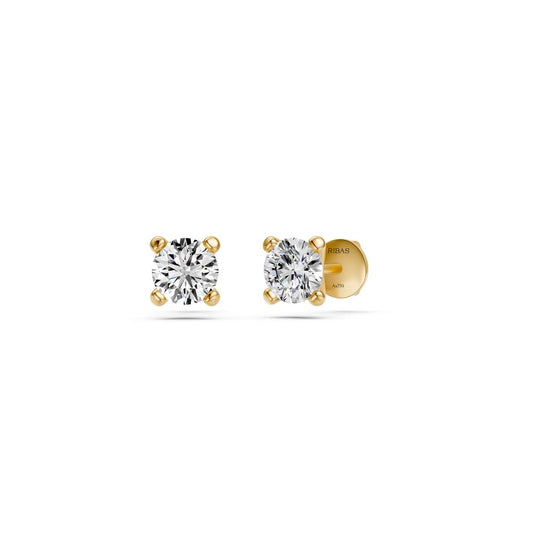 Diamond Earrings in Yellow Gold R14081024