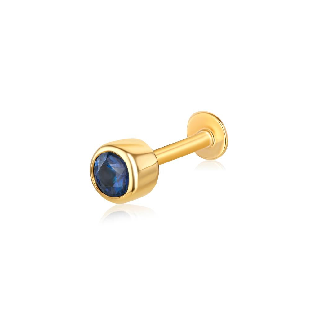 Sapphire Piercing in Yellow Gold jfa6200