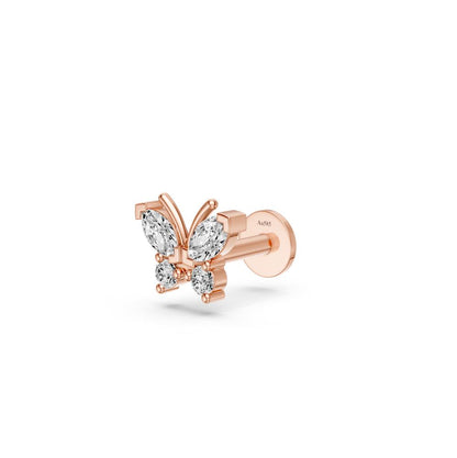 Diamond Piercing in Rose Gold JFA199650