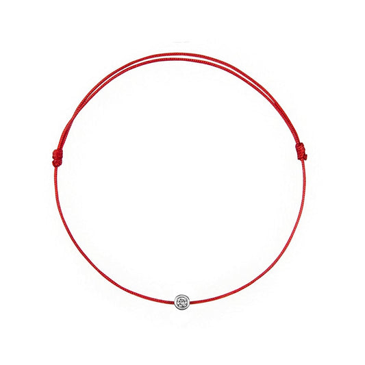 String Bracelet with Diamond in White Gold R21241024