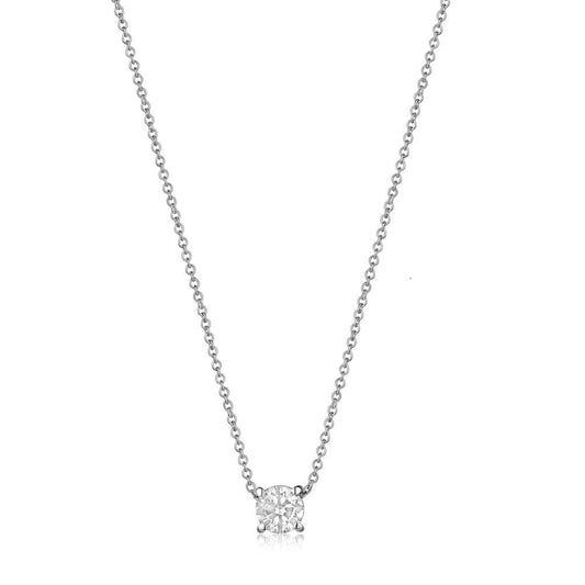 Diamond Pendant in White Gold JFA200016