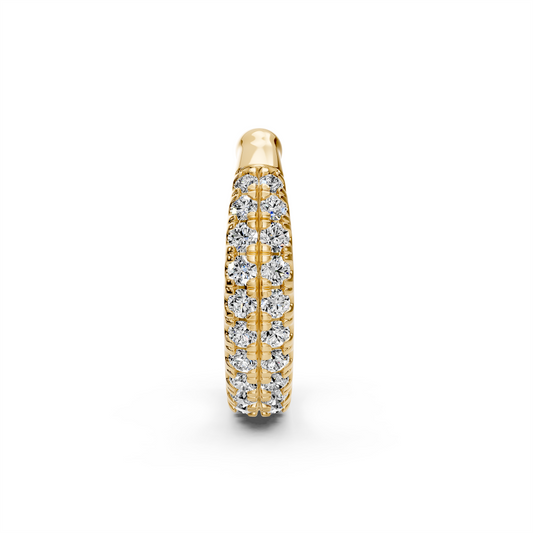 Diamond Cuff Earring in Yellow Gold JFA6272