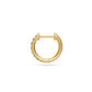 Diamond Hoop Earrings in Yellow Gold JFA7536