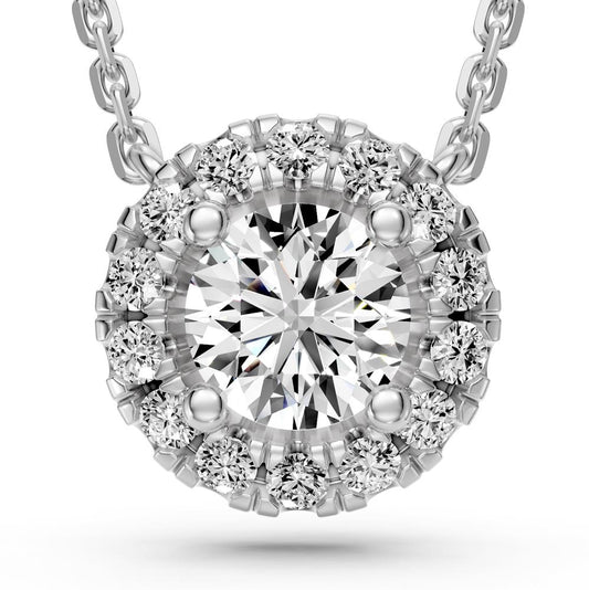 Diamond Necklace in White Gold R08380924