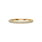 Diamond Band Ring in Yellow Gold JFA9856