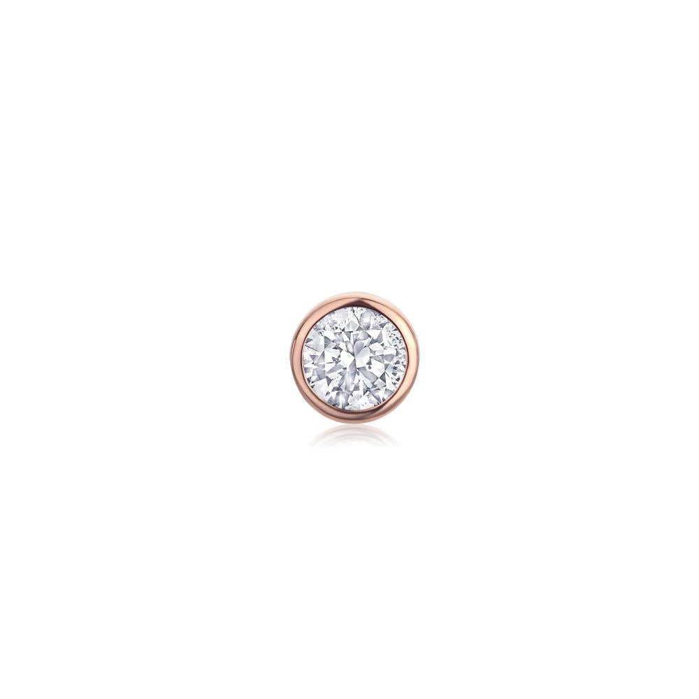 Diamond Piercing in Rose Gold jfa5899