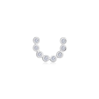 Diamond Piercing in White Gold JFA15161
