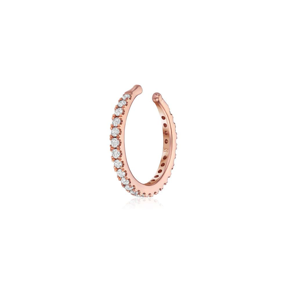 Bracciale con diamanti in oro rosa JFA13457