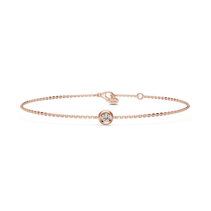 Diamond Bracelet in Rose Gold R22371124