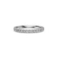 Diamond Band Ring in White Gold JFA199739