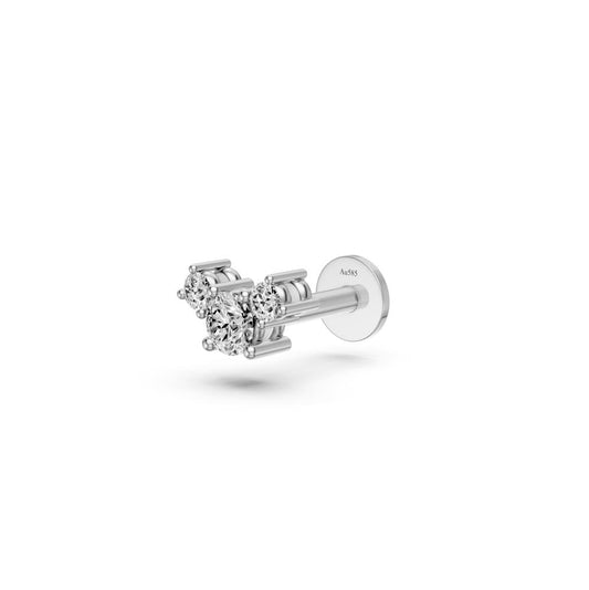 Diamond Piercing in White Gold R25100725