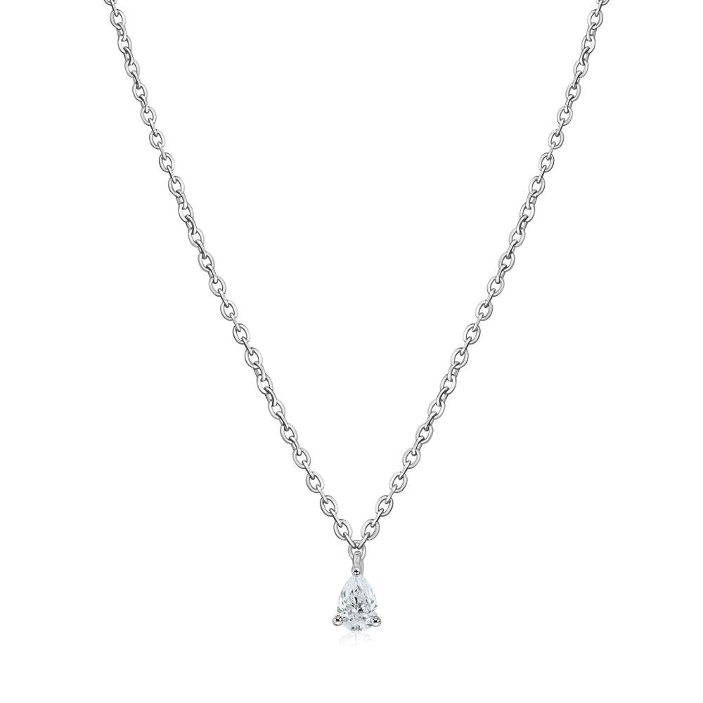 Diamond Necklace in White Gold JFA199840