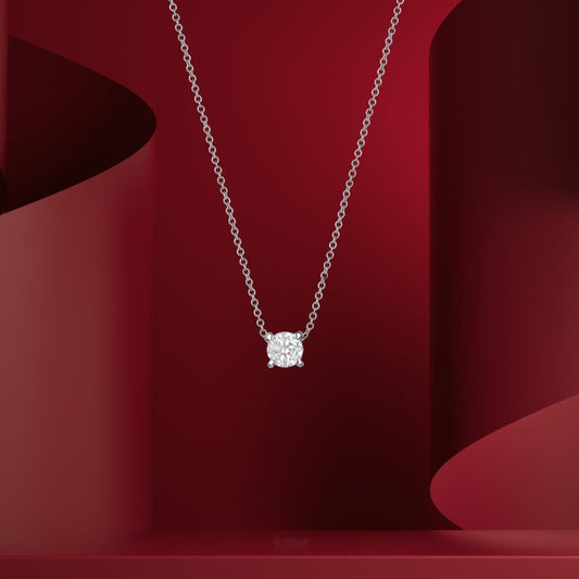 Diamond Pendant in White Gold JFA200018